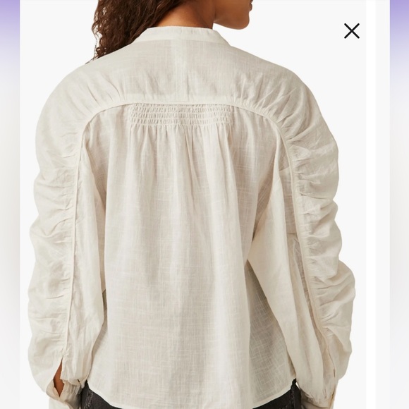🎉HP🎉NWT Free People Maraya Button Up Top - Picture 6 of 13